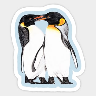 Penguin couple Sticker